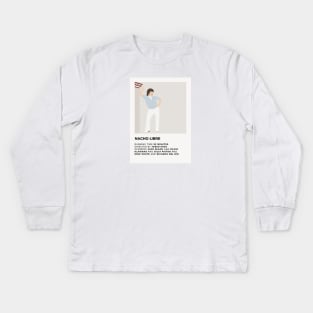 Nacho Libre Minimalist Poster Kids Long Sleeve T-Shirt